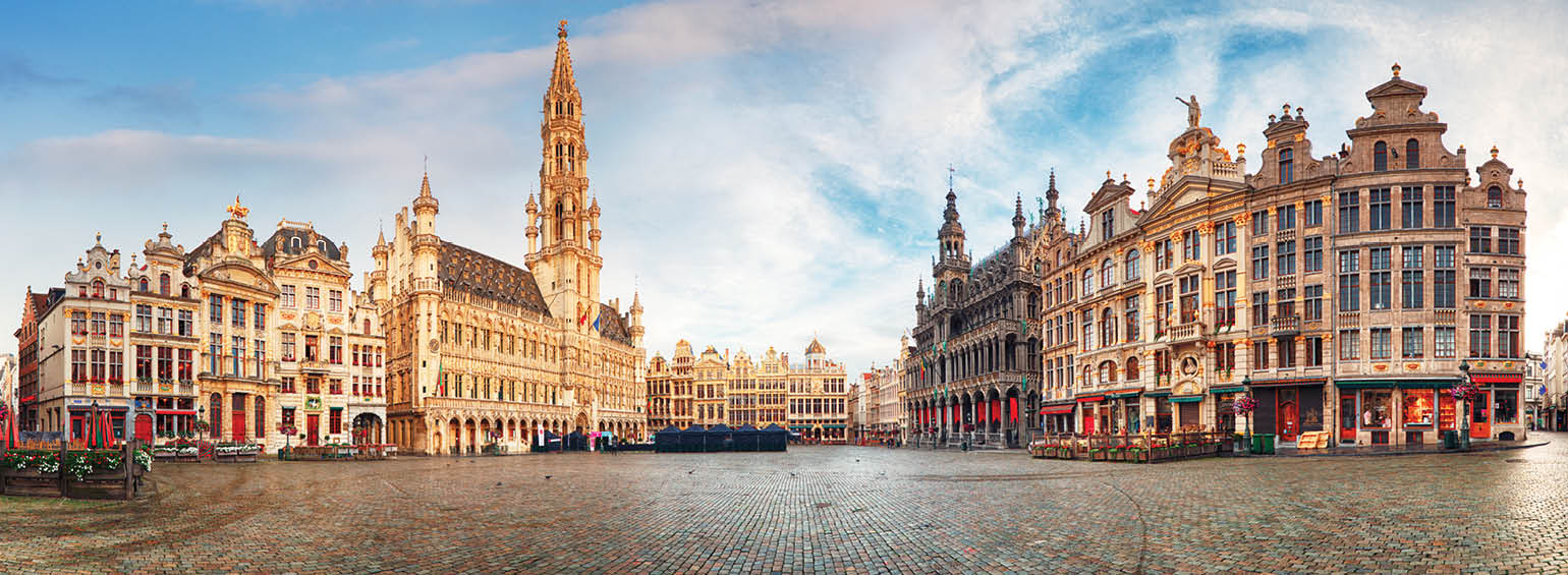 European city skyline